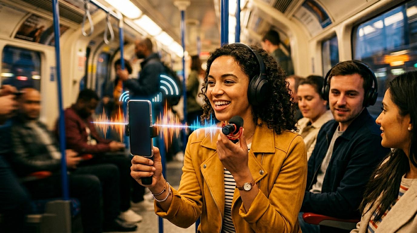 Live-podcast på farten